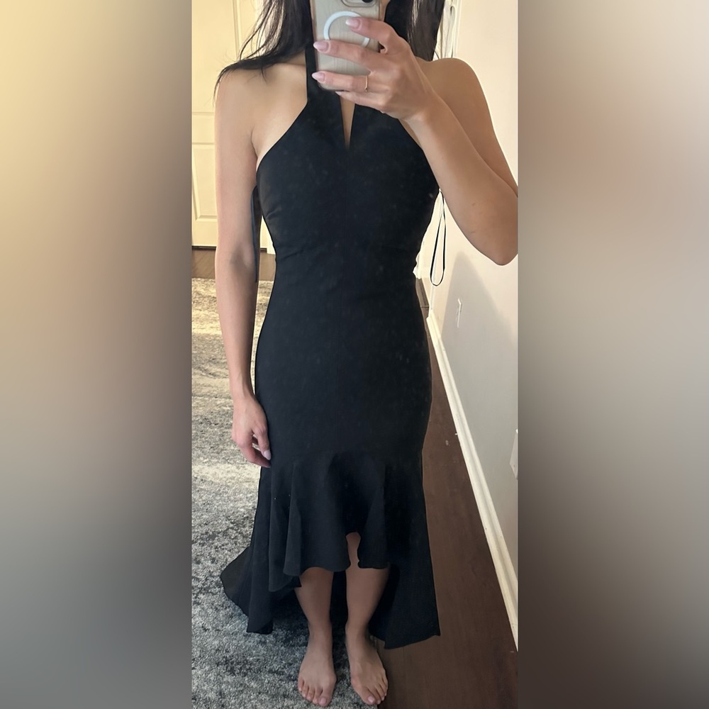 Likely Midnight Black gown dress